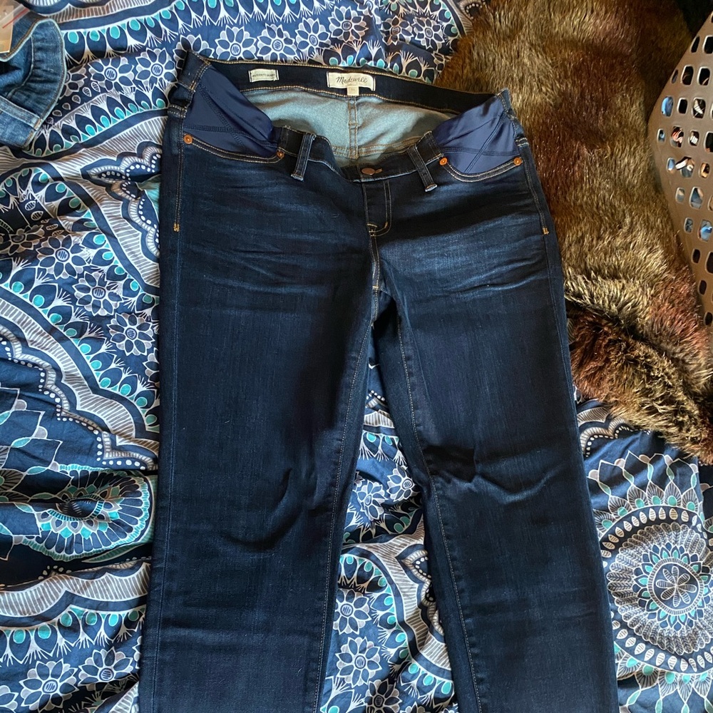 Madewell size 31 maternity skinny jeans